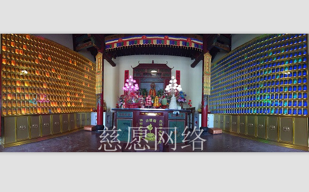 龍巖雁洲古寺|新建萬佛墻，8天4萬供燈效益